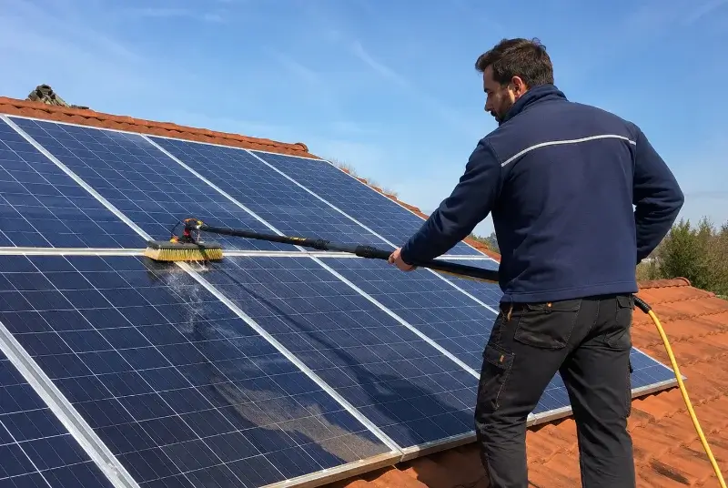 Nettoyage et entretien de panneaux solaires à Malestroit